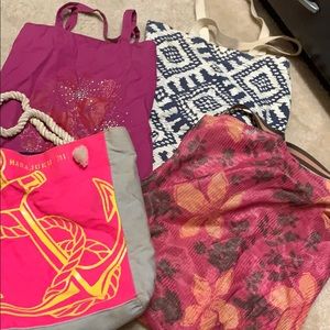 FREE WITH PURCHASE! Set of 4 beach bags